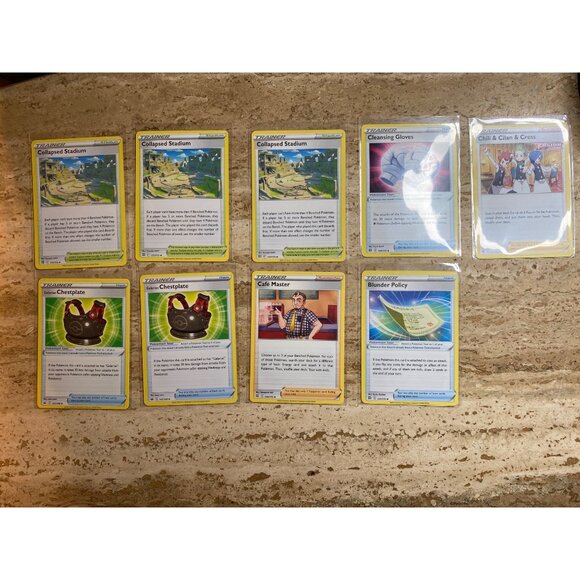 Lot Of 39 Pokemon TCG Trainer Cards Including Roseannes Backup Quick Ball & More - Picture 3 of 4